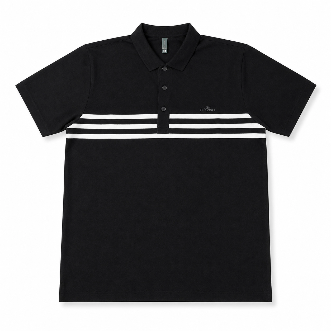 Classic Stripe Polo Shirt - Image 4