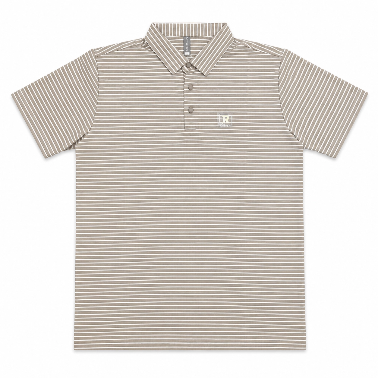 Pinstripe Polo Shirt - Image 2